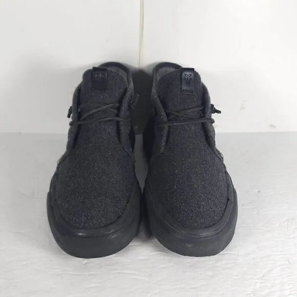 Frye Men's Ludlow US 10,5 Grey Wool Blend Lace Up High Top Sneakers Shoes