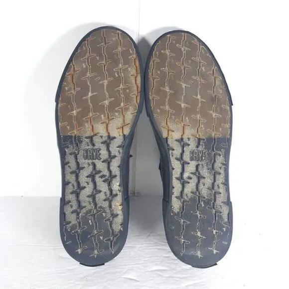 Frye Men's Ludlow US 10,5 Grey Wool Blend Lace Up High Top Sneakers Shoes