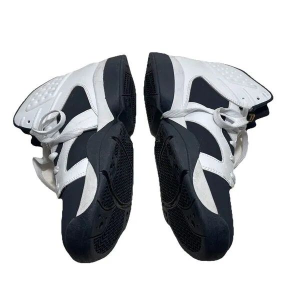 Fubu WM36121868 Mens Zone High-Top Black/White Lace Up Size 12 Basketball Shoes