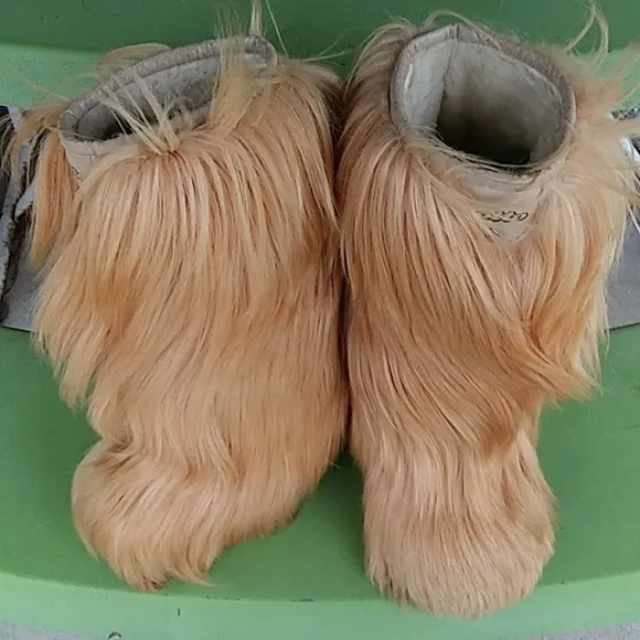 Genuine Fur After Ski Winter Boots