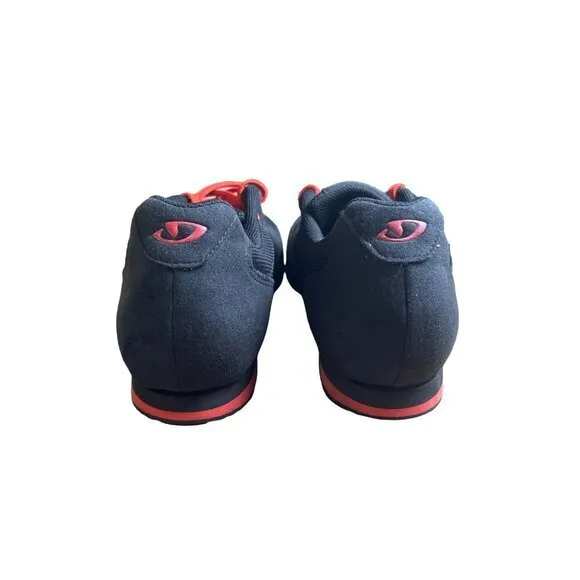 Giro Rumble Men's Cycling Shoe Size 11 VR Mountain Black‎ &amp; Glowing Red NWOB