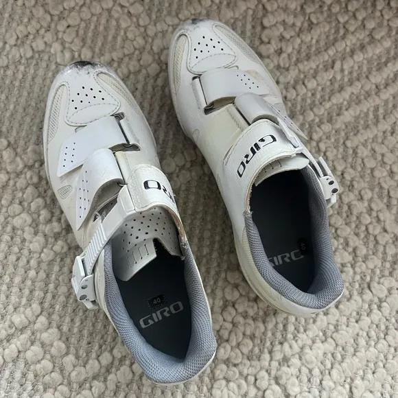 Giro White Cycling Shoes