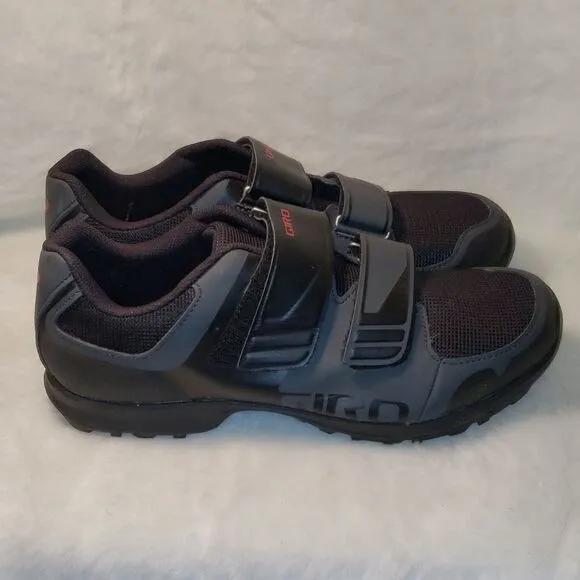 Giro Black Leather Cycling Shoes