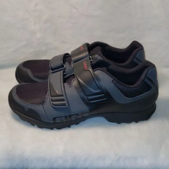 Giro Black Leather Cycling Shoes