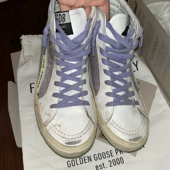 Golden Goose Sneakers Luxury Shoes Sz 7