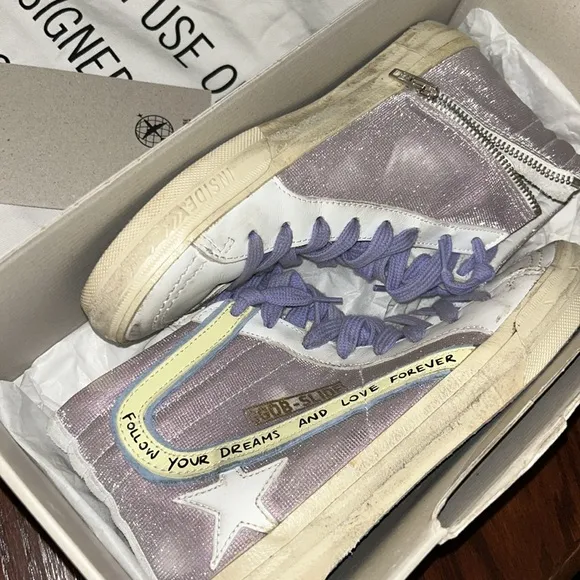 Golden Goose Sneakers Luxury Shoes Sz 7