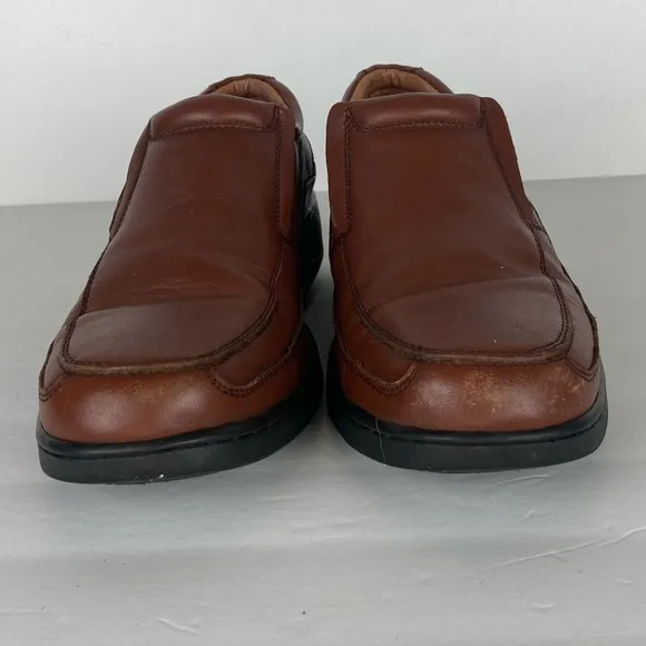 Gravity Defyer By Alexander Aiw Men's Slip On Shoes Size 10 Brown Leather