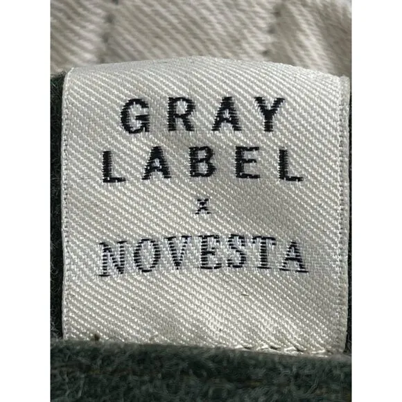 Gray Label x Novesta Toddler Boy's Green Detacheable Straps High Top Shoes Sz 18