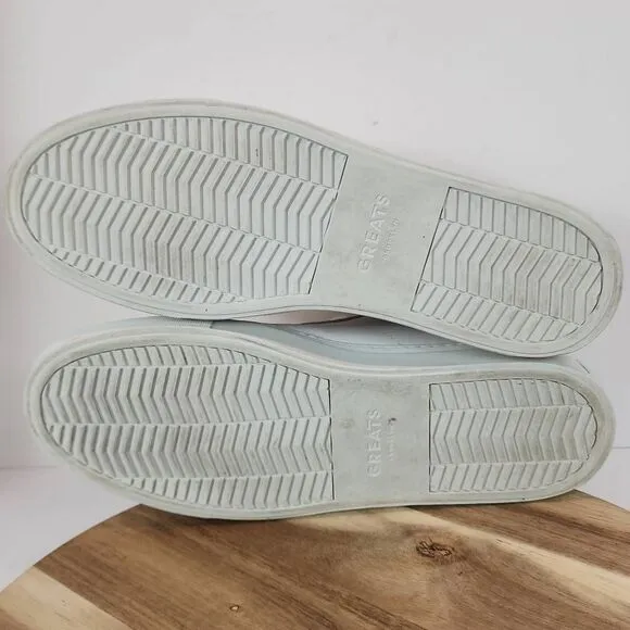 GREATS Royale Mens White Premium Sneakers Size 11.5
