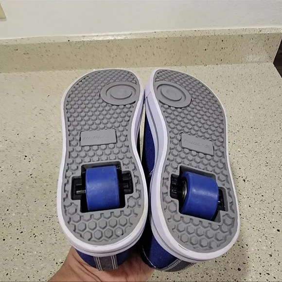 Heelys Blue Marvel Avengers Wheeled Skate Shoes