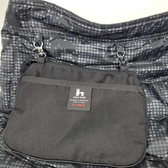 HELLY HANSEN LifaLoft Sport Gray Puffer Skirt Kilt Skiing Hiking Lift Sz XL NEW!
