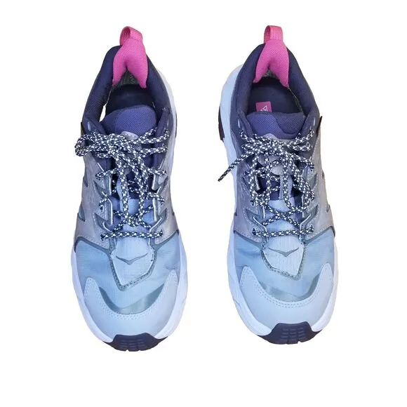 Hoka Anacapa Low GTX Women's 8 Blue Gray Trail Running Shoes Sneaker 1119373MSSS