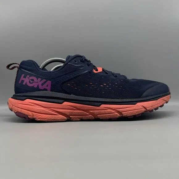 Hoka One Challenger ATR 6 Black Women Sz 10.5B 1106512 BIHC Trail Running Shoes