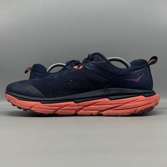 Hoka One Challenger ATR 6 Black Women Sz 10.5B 1106512 BIHC Trail Running Shoes