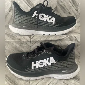 Hoka One One Mach 5 Women's Size 9B Black Running Shoes Sneakers