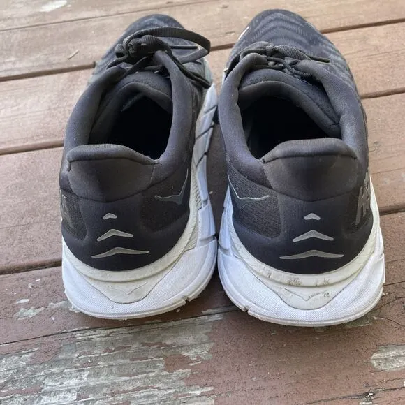 Hoka One One Shoes Men’s 10.5 D Black Arahi 6 Running Active Low Top Sneakers