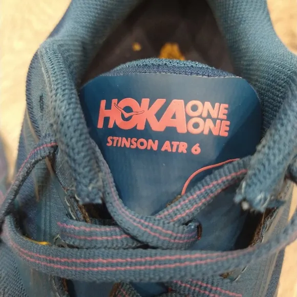 Hoka One One Stinson ATR 6 Trail Running Shoes. Size 9