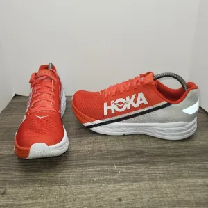 Hoka One One Unisex Rocket X 1113532 FTBC Red Running Shoes Sneakers Mens 9 W10