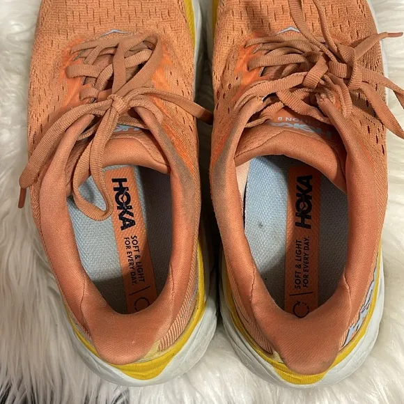 Hoka Orange Running Shoes