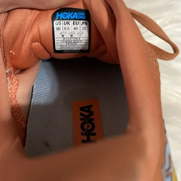 Hoka Orange Running Shoes