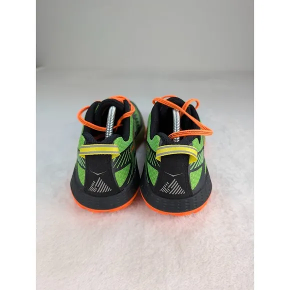 Hoka Speed Instinct 2 Trail Running Shoes Mens sz 11 Neon Green Black Orange NEW