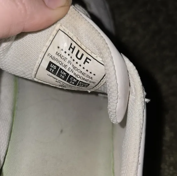 Huf premium Boyd skate board shoes. Men's 11
