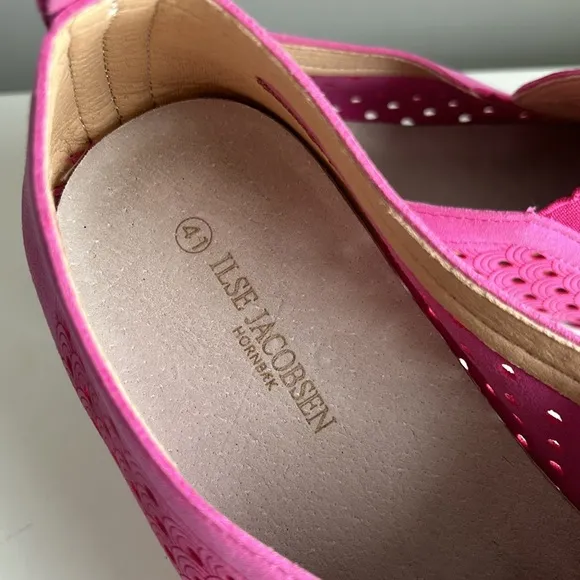 ILSE JACOBSEN HORNBÆK Tulip Shoe in Pink