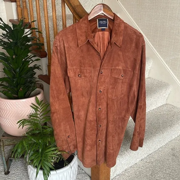 Indigo Palms Denim Co Genuine Leather Jacket