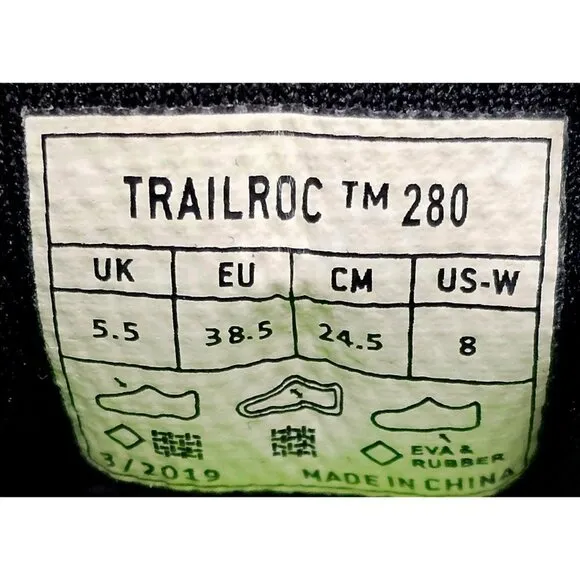 Inov-8 Trail Roc 280 Purple Black Women's Trail Shoes Size 8