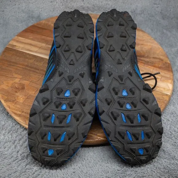 INOV-8 X-Talon Ultra 260 Mens Blue and Black Athletic Trail Running Shoes Sz 11