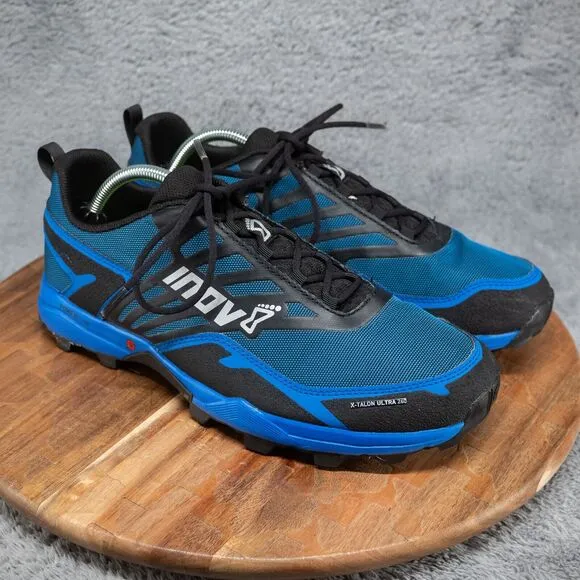 INOV-8 X-Talon Ultra 260 Mens Blue and Black Athletic Trail Running Shoes Sz 11
