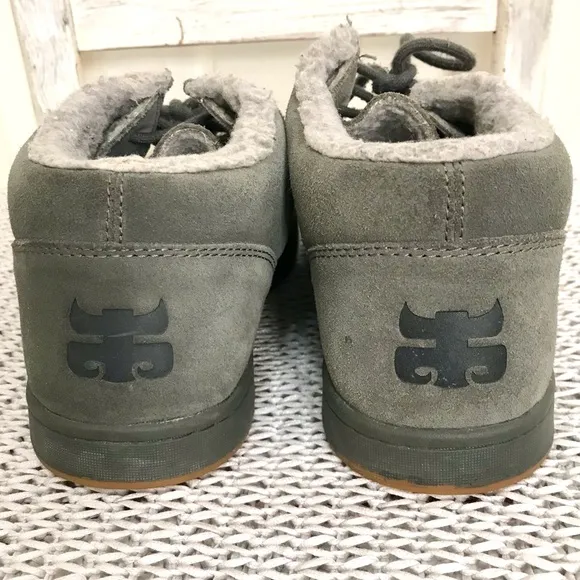 Ipath Shearling Cats Grey Suede