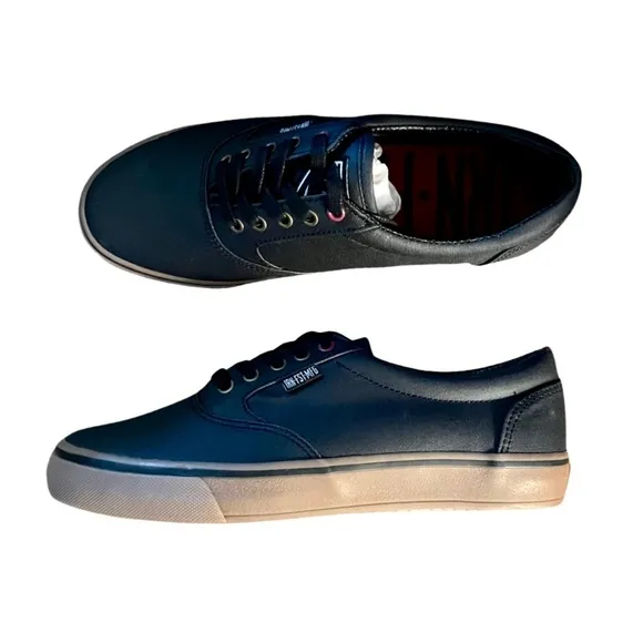 IRON FIST The Kid black oiled canvas lace up skate shoe mens size 7 NWOB