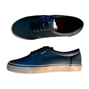 IRON FIST The Kid black oiled canvas lace up skate shoe mens size 7 NWOB