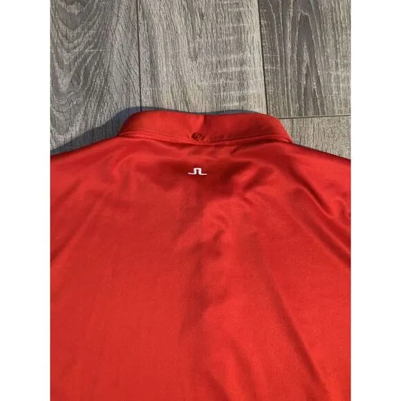 J Lindberg Golf Polo Shirt Men's Size XXL Red Hunter‎ Fieldsensor