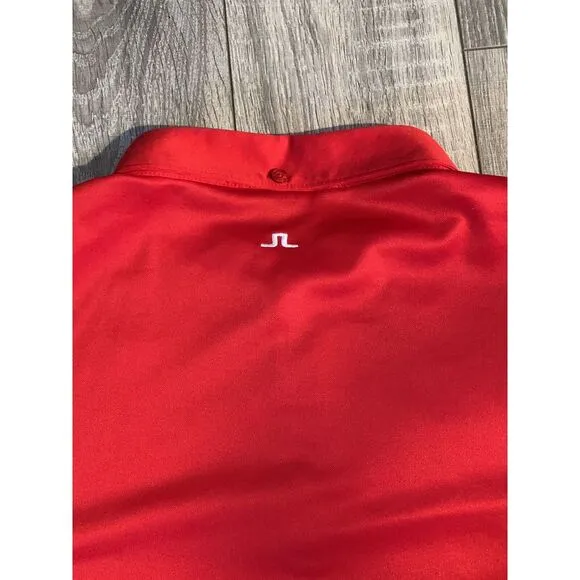 J Lindberg Golf Polo Shirt Men's Size XXL Red Hunter‎ Fieldsensor
