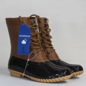 JBU by Jambu Women's Chocolate Brown Maplewood Waterproof Rain Mid Calf Boot NWT