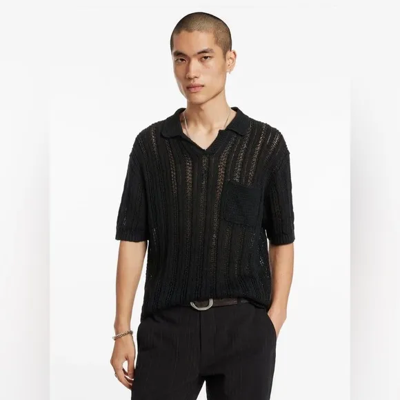 John Varvatos Odyn Polo. Size medium . Brand new