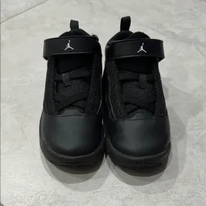 Jordan Black High-Top Sneakers with Jumpman Logo