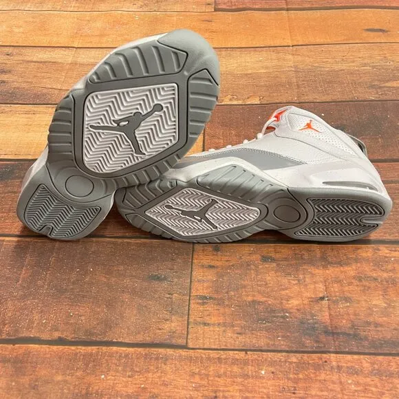 Jordan Men's B'LOYAL &quot;White/Total Orange&quot; Basketball Shoes