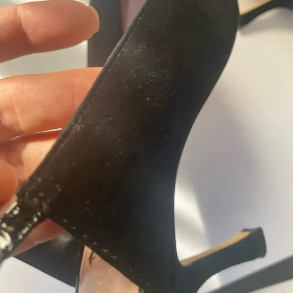 Kate  Spade New York back bow mid heel sling back shoes