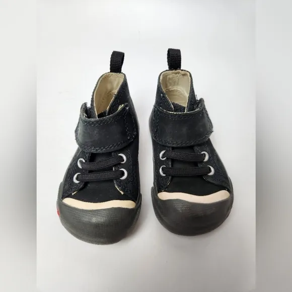 KEEN Cornado Black High Top Shoes Boys Size 4 Toddler Sneakers Baby Pictures