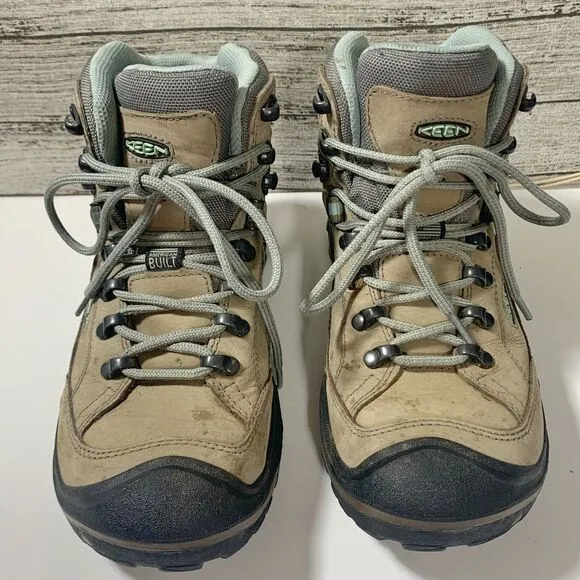 Keen Durand II Mid 1020776 Leather Waterproof Hiking Boots Shoes Women’s Size 9