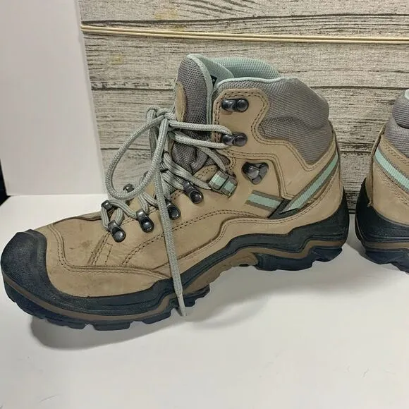 Keen Durand II Mid 1020776 Leather Waterproof Hiking Boots Shoes Women’s Size 9