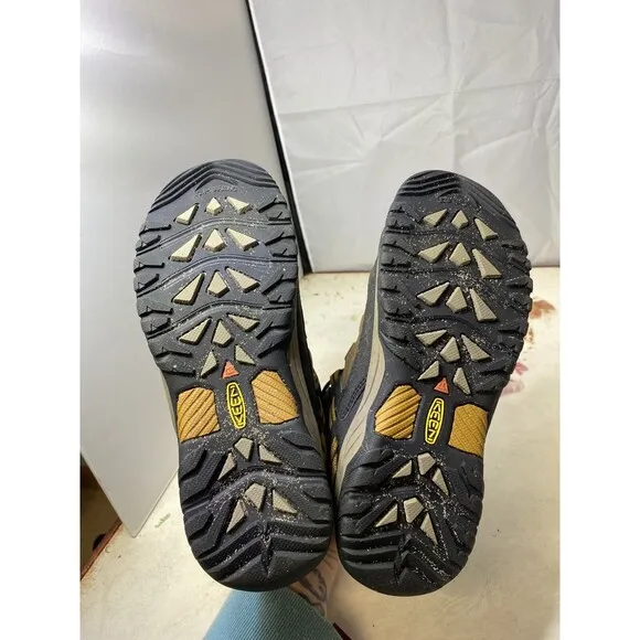 Keen Targhee Mid Waterproof Hiking Boots 1019834 Youth Size 5