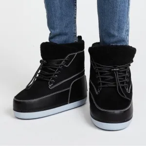 Kenzo Sherpa Lined Chunky Winter Snow Ski Moon Boots