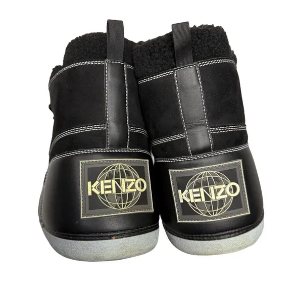 Kenzo Sherpa Lined Chunky Winter Snow Ski Moon Boots