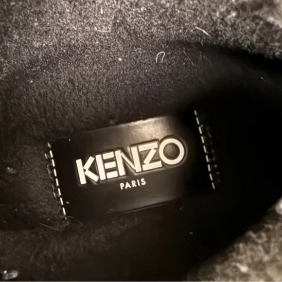 Kenzo Sherpa Lined Chunky Winter Snow Ski Moon Boots