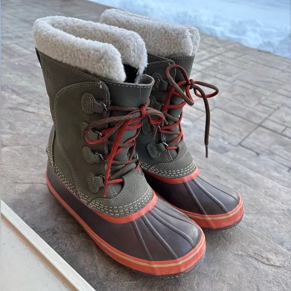 Kids LL Bean Waterproof Winter Pac Boots