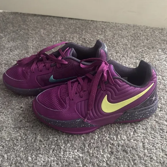 Kids Purple Ja morant basketball shoes